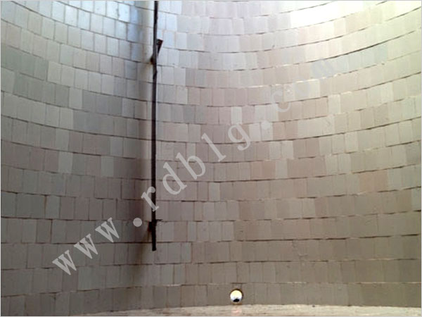 攪拌槽內襯耐酸瓷板防腐